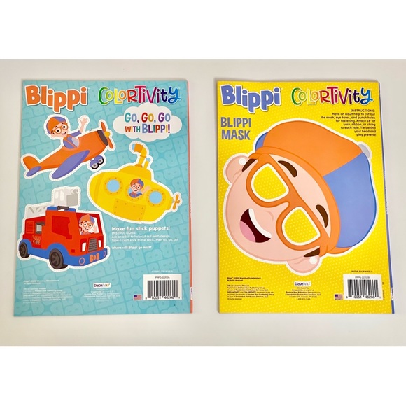 Blippi Coloring & Activity Book Set - Picture 2 of 2
